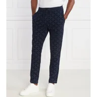 Dresy męskie - Michael Kors Spodnie dresowe EMPIRE FLOCKED | Regular Fit - miniaturka - grafika 1