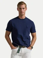 Koszulki męskie - Polo Ralph Lauren T-Shirt 710936509004 Granatowy Classic Fit - miniaturka - grafika 1