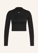 Koszulki i topy damskie - Under Armour Koszulka Z Długim Rękawem Ua Vanish Seamless schwarz - UNDER ARMOUR - miniaturka - grafika 1