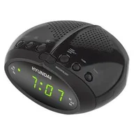 Radiobudziki - Radio z budzikiem Hyundai RAC 213 B Czarny - miniaturka - grafika 1