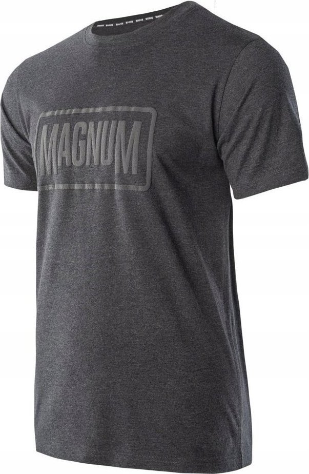 Magnum KOSZULKA MAGNUM ESSENTIAL T-SHIRT 2.0 BLACK MELANGE XXXL