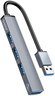 Hub AH-A13 stacja dokująca rozdzielacz USB-A - szary ORICO 1027743 1027743 - Huby USB - miniaturka - grafika 1
