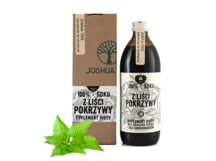 JOSHUA TREE Joshua Tree 100% Soku z liści Pokrzywy 1000ml - suplement diety - Soki i napoje niegazowane - miniaturka - grafika 1