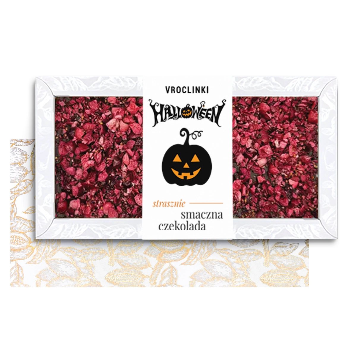 Czekolada Deserowa z Żurawiną na Halloween (80g)