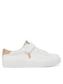 Buty dla dziewczynek - Polo Ralph Lauren Sneakersy RF104099 Biały - miniaturka - grafika 1