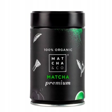 Matcha ceremonialna 100% organiczna Premium 80g