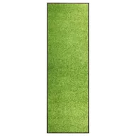 Wycieraczki - vidaXL Wycieraczka z możliwością prania, zielona, 60 x 180 cm - miniaturka - grafika 1