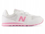 Buty dla dziewczynek - BUTY dziecięce NEW BALANCE 500 PV500QP1 rzepy 32,5 - miniaturka - grafika 1