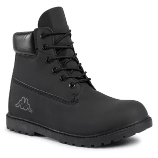 Botki damskie - Kappa Trapery Kombo Mid 241635 Black 1111 - grafika 1