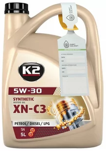K2 TEXAR XN-C3 5W30 5 L - Oleje silnikowe - miniaturka - grafika 1