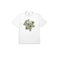 Koszulki męskie - Blauer Męski t-shirt z krótkim rękawem, 100 biel optyczna, 46, 100 białych optyczny, 50 - miniaturka - grafika 1