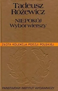 Niepokój wybór wierszy - Poezja - miniaturka - grafika 1