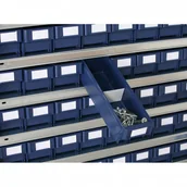 Szafy i regały magazynowe - B2B Partner regał z pojemnikami z tworzywa sztucznego 555044 - miniaturka - grafika 1