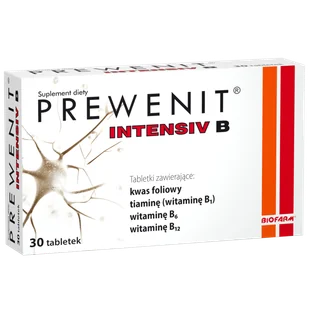 Prewenit Intensiv B, 30 tabletek - Witaminy i minerały - miniaturka - grafika 1
