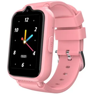 Manta Junior Joy 4G różowy z GPS 4G - Smartwatch - miniaturka - grafika 1