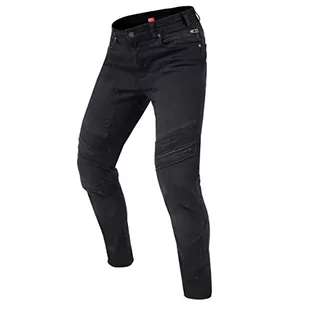 REBELHORN Eagle III dżinsy motocyklowe dla mężczyzn Kevlar Dupont wstawki ochraniacze na kolana i biodra SAS-TEC Slim Fit - Odzież motocyklowa - miniaturka - grafika 1