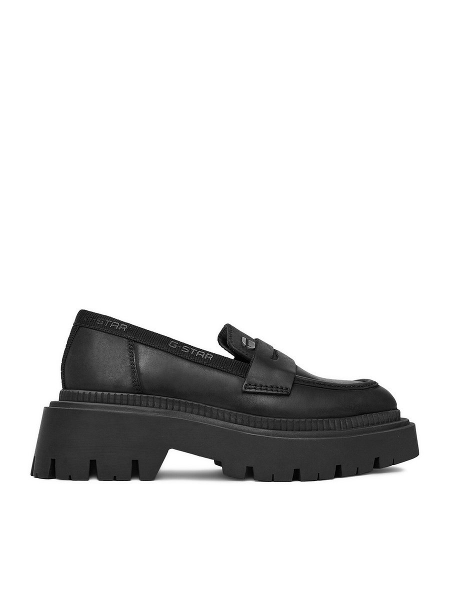 G Star Raw Loafersy Damskie Czarny CEO-WI34-JOSIA-04