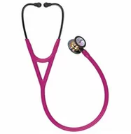 Urządzenia medyczne - Stetoskop Littmann Cardiology IV 6241 Stetoskop kardiologiczny High Polish RainbowFinish, przew.malin,trzon smoke,lira smoke - miniaturka - grafika 1