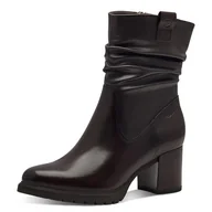Kozaki damskie - Tamaris Damskie buty 1-25367-43, modne kozaki, Mocca, 41 EU, Mocca, 41 EU - miniaturka - grafika 1