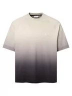 Koszulki męskie - Calvin Klein - T-shirt męski, beżowy|szary|czarny - miniaturka - grafika 1