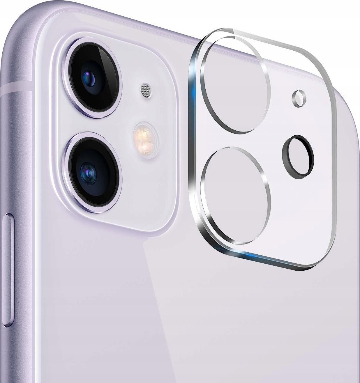 etumi Szkło Hartowane Na Aparat Obiektyw Do Iphone 11 9H Szkło Hartowane Glass Ochrona Na Obiektyw Tył 9H Zestaw Glas0119