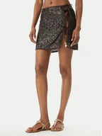 Spódnice - Guess Spódnica plażowa E6GD05 KBMV0 Brązowy Regular Fit - miniaturka - grafika 1