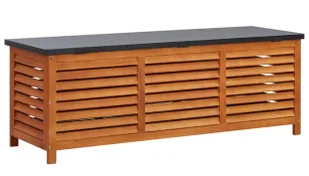 Drewniana skrzynia ogrodowa S9-F23 - Skrzynie ogrodowe - miniaturka - grafika 1