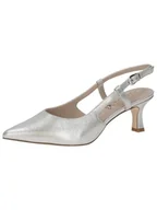Czółenka - Caprice Damskie czółenka 9-29601-44, srebrne, rozmiar 37 EU, srebro, 37 eu - miniaturka - grafika 1