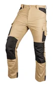 Odzież robocza - NEO TOOLS Spodnie robocze męskie bawełniane Mix&Match Canvas beżowe rozmiar XS - miniaturka - grafika 1