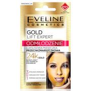 Maseczki do twarzy - Eveline GOLD Lift Expert Luksusowa maseczka przeciwzmarszczkowa 3w1 7ml 52312-uniw - miniaturka - grafika 1