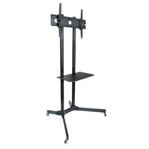 ART Stolik na kółkach + uchwyt do TBV 30-65" 60KG S-08A - Akcesoria do monitorów - miniaturka - grafika 1