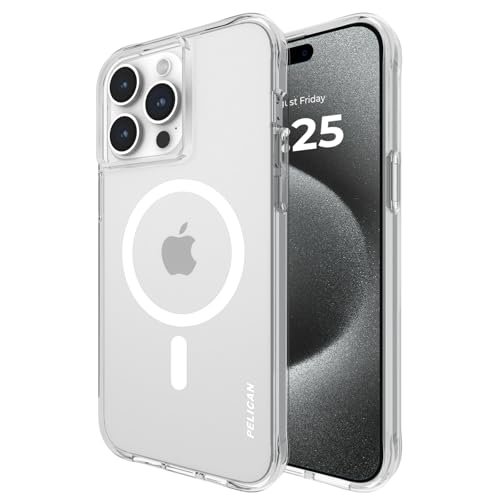 Pelican Ranger Series Etui na iPhone'a 15 Pro Max 17.0 cm, kompatybilne z MagSafe, odporne na żółknięcie, magnetyczne etui na telefon z technologią zapobiegającą zarysowaniom, ochrona przed upadkiem