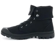Botki damskie - Palladium Damskie Baggy Boots botki 92353 czarne, czarny, 42 EU - miniaturka - grafika 1