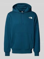 Koszulki męskie - Bluza z kapturem z nadrukiem z logo - miniaturka - grafika 1