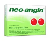 Przeziębienie i grypa - Divapharma GMBH Neo - Angin (1,2 mg + 0,6 mg + 5,9 mg) 24 tabletek do ssania - miniaturka - grafika 1