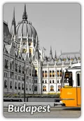 Magnesy - BUDAPESZT - Architektura - Stolica - Budapest - Magnes na lodówkę - miniaturka - grafika 1