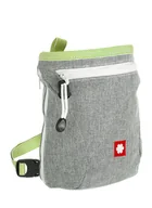 Sprzęt wspinaczkowy - Woreczek na magnezję Ocun Dusty Eco + Belt - grey/green - miniaturka - grafika 1