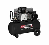 Sprężarki i kompresory - AWTOOLS AC90 90L 3,0HP BLACK LINE - miniaturka - grafika 1