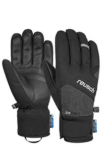 Reusch Luke R-TEX XT rękawiczki, czarne/Black Melange, 7,5 - Rękawiczki - miniaturka - grafika 1