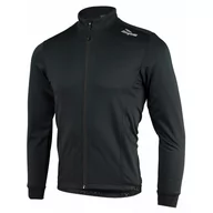 Kurtki rowerowe - Rogelli, Kurtka męska, PESARO 2.0 softshell, czarny, rozmiar XL - miniaturka - grafika 1