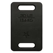 Plecaki - Yes4All 60DA Żeliwna płyta obciążeniowa do plecaka, 13,6 kg, czarna - miniaturka - grafika 1