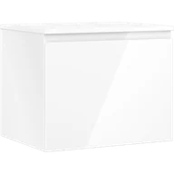 Szafki łazienkowe - Mexen Orio szafka łazienkowa podumywalkowa 60 cm z blatem, 1 szuflada, biała połysk - 91A10-06047-1-BFC00 - miniaturka - grafika 1