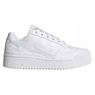 Trampki damskie - Buty damskie trampki adidas Forum Bold Originals skórzane białe 38 2/3 - miniaturka - grafika 1