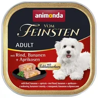 Mokra karma dla psów - Animonda Vom Feinsten Classic Smak: Wołowina, Banan + Morele 6X150G - miniaturka - grafika 1