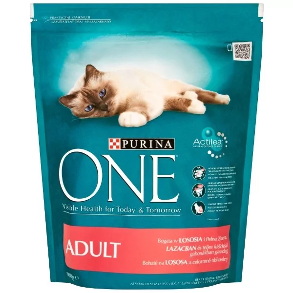 Purina One Adult Łosoś 800 g