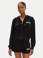 Bluzy damskie - Juicy Couture Bluza Nala JCWAS125321 Czarny Oversize - miniaturka - grafika 1