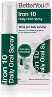 Witaminy i minerały - BetterYou Iron 10 Daily Oral Spray - Żelazo (25 ml) - miniaturka - grafika 1