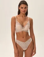 Biustonosze - Biustonosze push-up Oath  - beżowy 65E - miniaturka - grafika 1