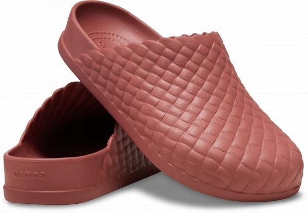 Damskie Lekkie Buty Klapki Crocs Dylan Woven Texture 209946 Clog 42-43
