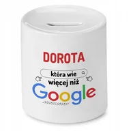 Skarbonki - Skarbonka dla Doroty na Urodziny Idealny Prezent z Nadrukiem ze Zdjęciem - miniaturka - grafika 1